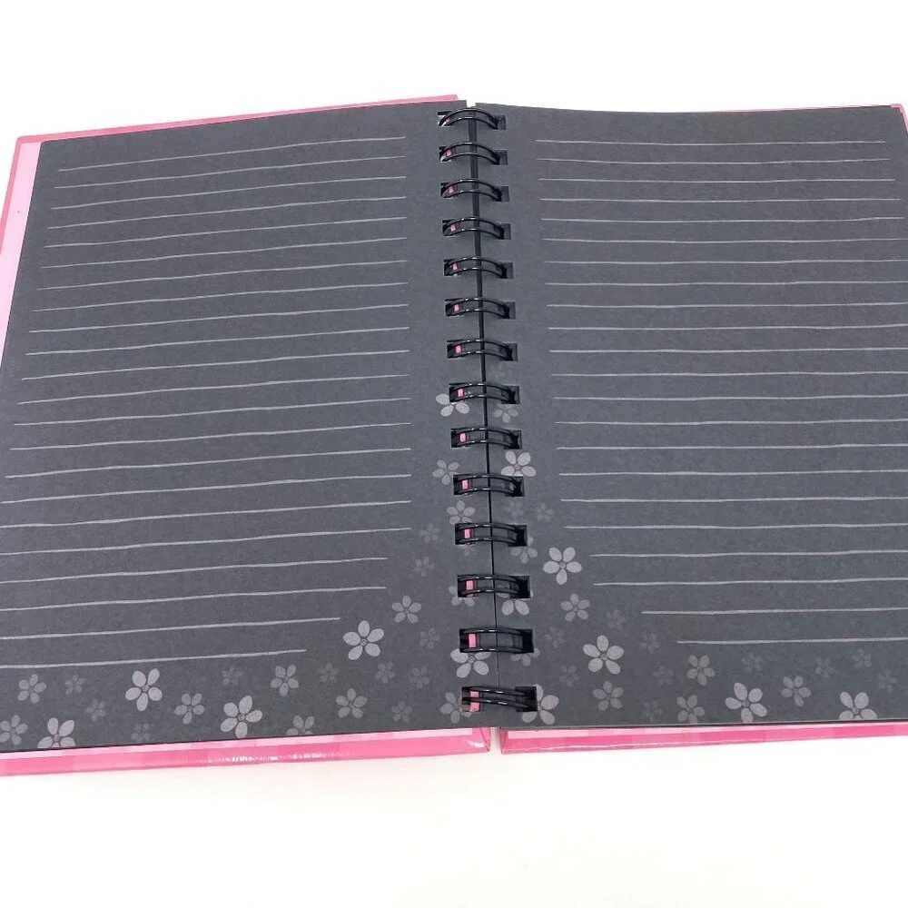 Cedco Publishing She's Charmed And Dangerous Friends Journal Black Lined Spiral